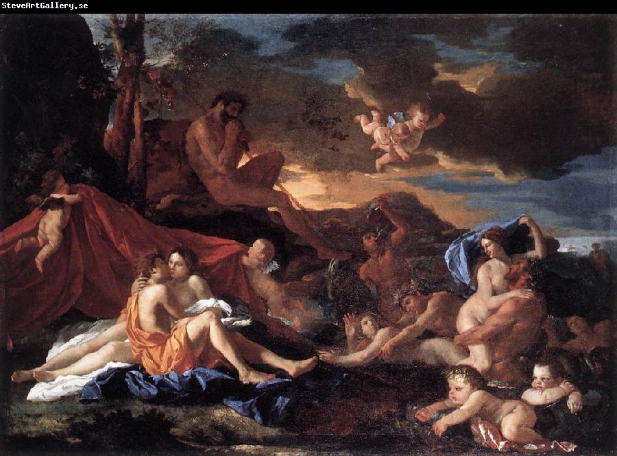 POUSSIN, Nicolas Acis and Galatea stg